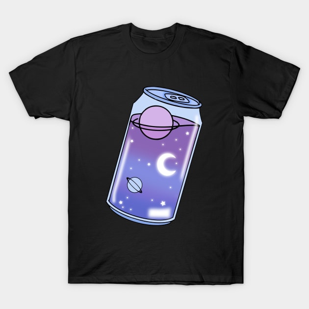 planet soda can T-Shirt by the.happynista